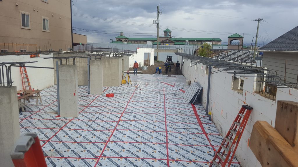 Halo® Subterra® installed on ground of job site
