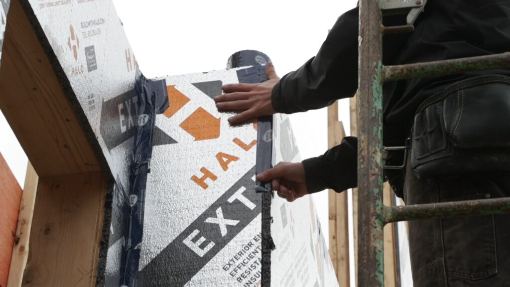 Taping Halo Exterra In Corners