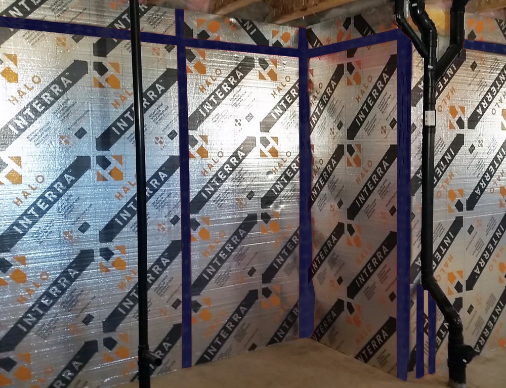 Halo Interra - Basement Walls Application