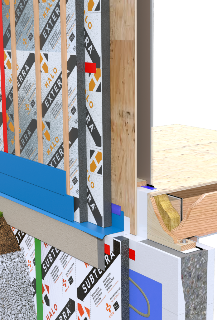 Wall section LB NZR Wall Cold R40