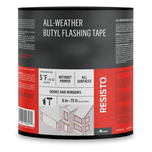 Resisto All-weather Butyl Flashing Tape
