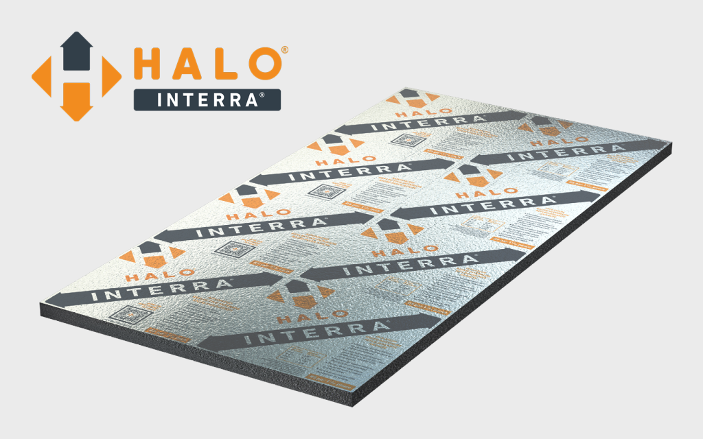 Interra: A reflective interior facer that boosts R-value and doubles as a vapor barrier—code-compliant and smart. Perfectly engineered for interior wall surfaces.